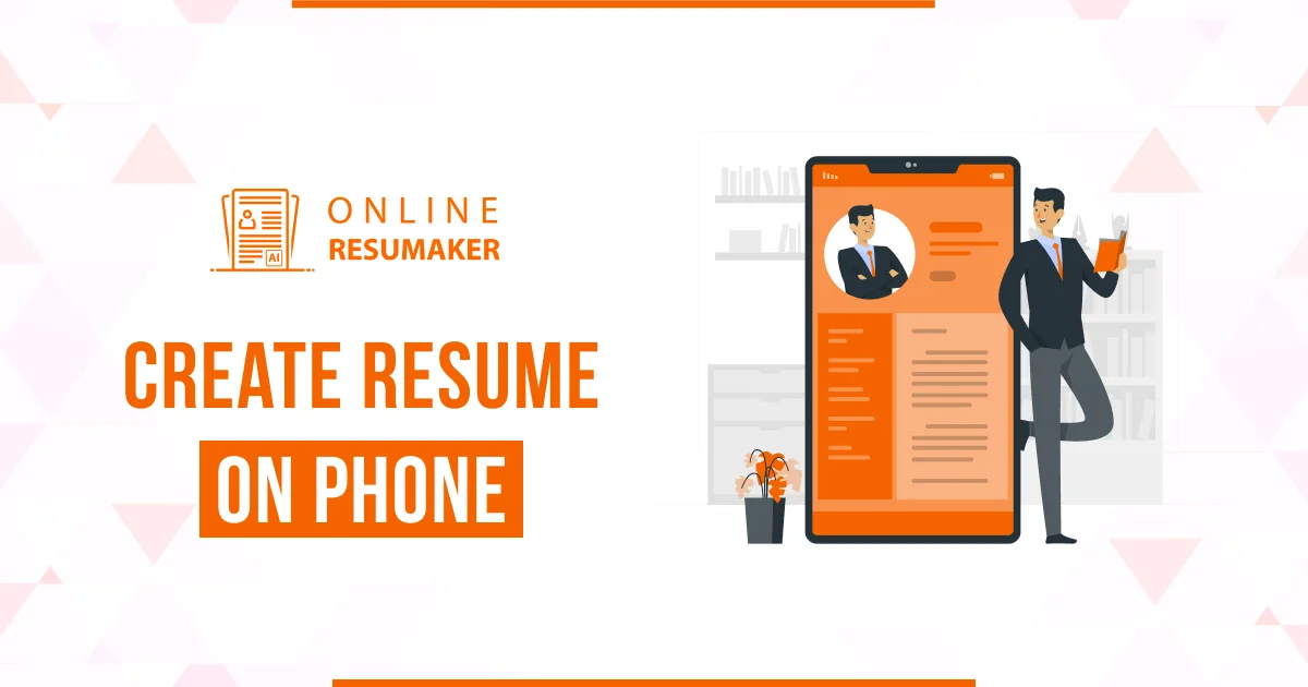 how to do a resume on phone
